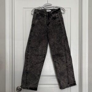 PacSun Black Wide Leg Jeans